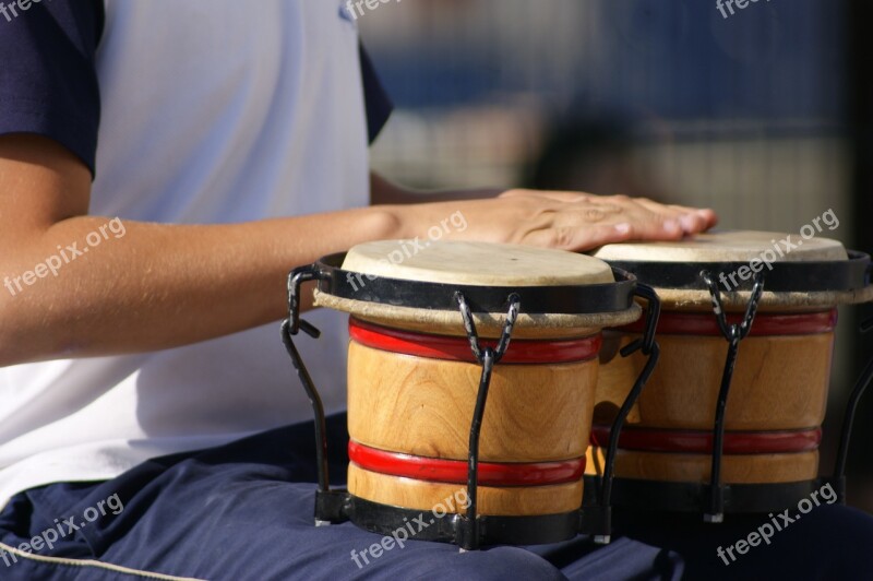 Drum Music Instrument Musician Playing