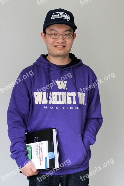 Student College University Young Portrait