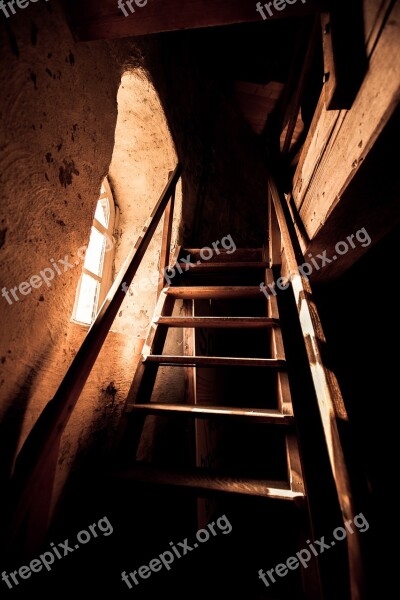 Stairs Light Dark Staircase Stairway