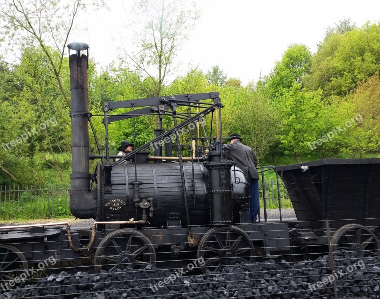 Durham Beamish Museum Steam Locomotive Railway