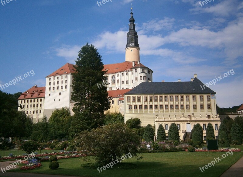 Castle Church Saxony Weesenstein Free Photos