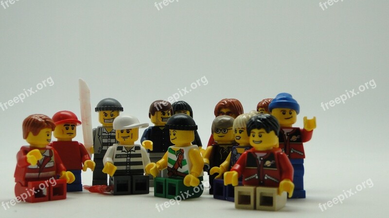 Lego People Dolls Small Crowd