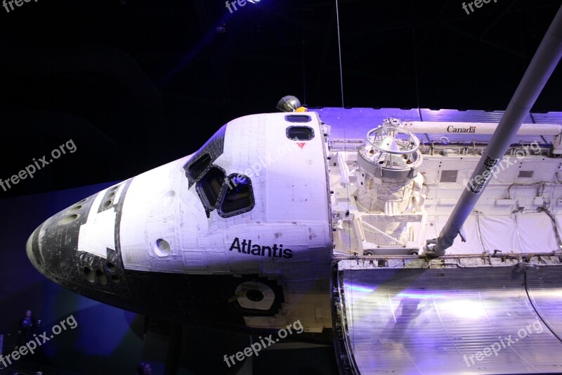 Atlantis Space Shuttle Space Science Spaceship