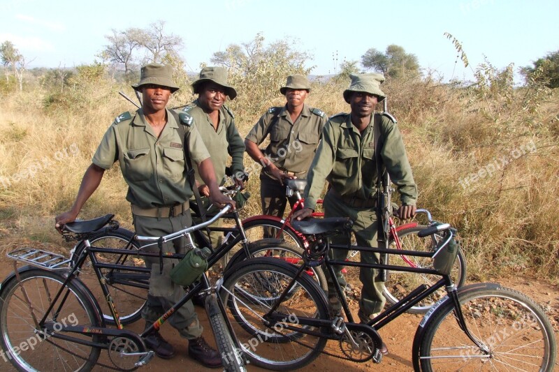 Park Rangers Kruger Park South Africa Africa Nature