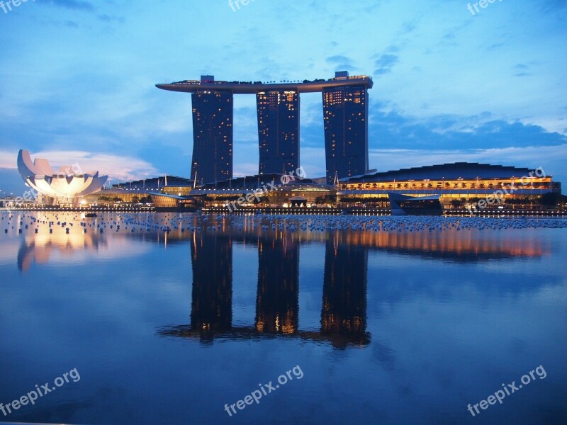 Singapore Marina Bay Skyline Casino