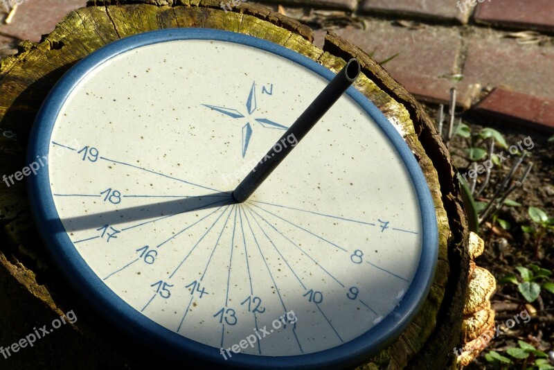 Sun Clock Sundial Ceramic Sound