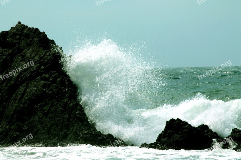 Wave Sea Nature Cabo De Gata Wind