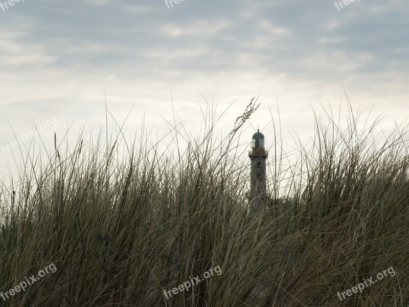 Dune Beach Baltic Sea Sea Lighthouse