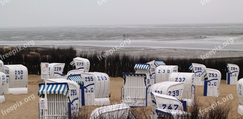 Beach Sea Beach Chair Vacations Summer