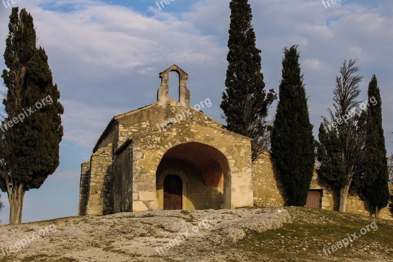 St Sixte Eygalières Chapel Provence France