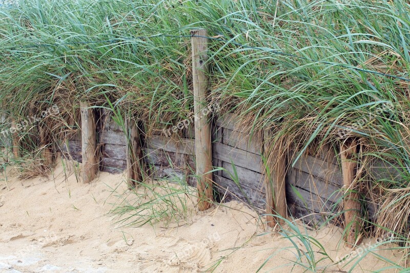 Dunes Beach Sea North Sea Pile