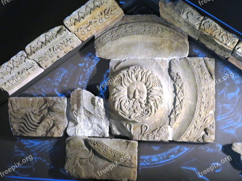 Roman Bath Relief Bath In England Ornaments Free Photos