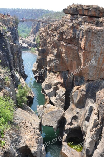 South Africa Weeping River Blyde River Canyon Free Photos