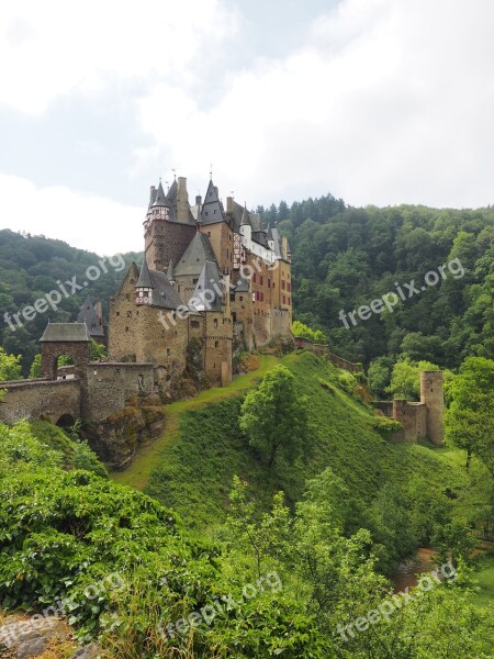 Burg Eltz Castle Middle Ages Knight's Castle Castles