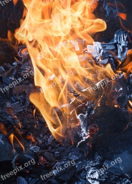 Fire Coals Koster Free Photos