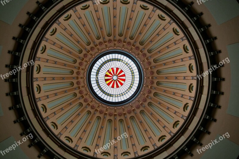 Ohio Statehouse Columbus Rotunda Free Photos