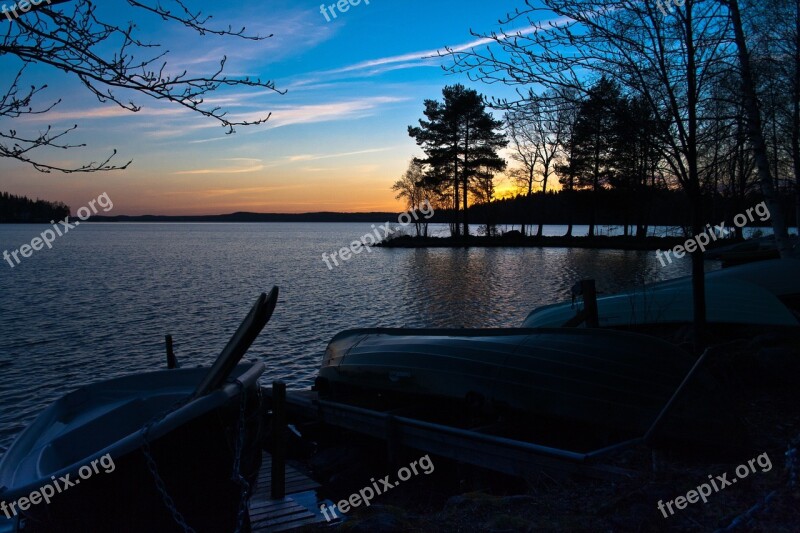 Boats Boat Beach Water Lake