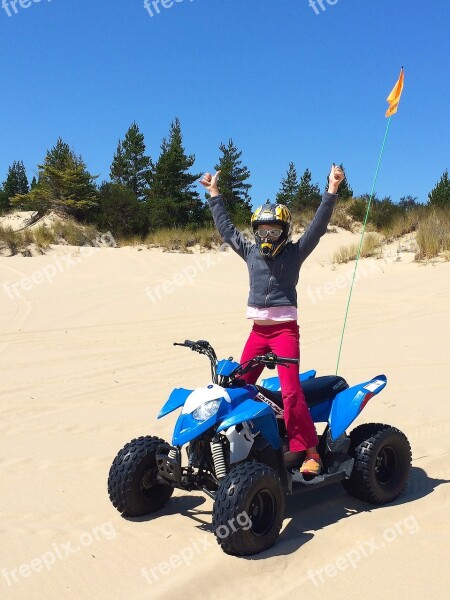 Girl Atv Quad Adventure Youth