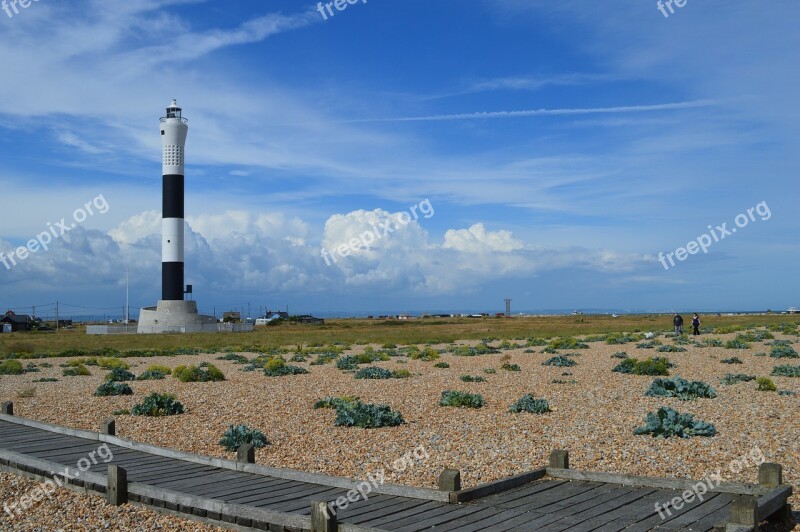 Lighthouse Sky Beach Beacon Nautical