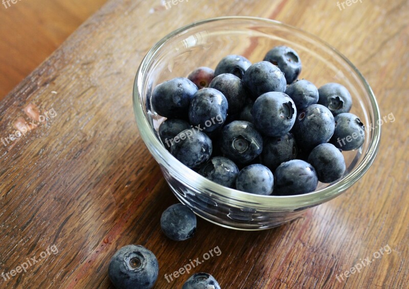 Blueberries Fruit Sweet Blueberry Healthy