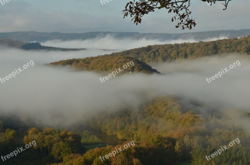 Belgium Ardennes Landscape Nature Valley