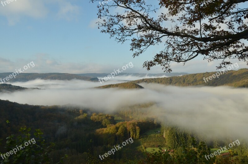 Belgium Ardennes Landscape Nature Valley