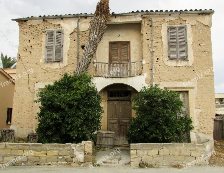 Cyprus Athienou Village Traditional House