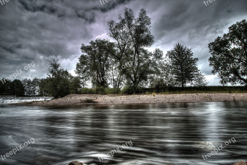 Nature River Landscape Water Fluent