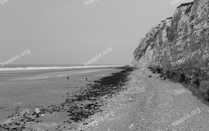 Beach France Sea Ebb Coast