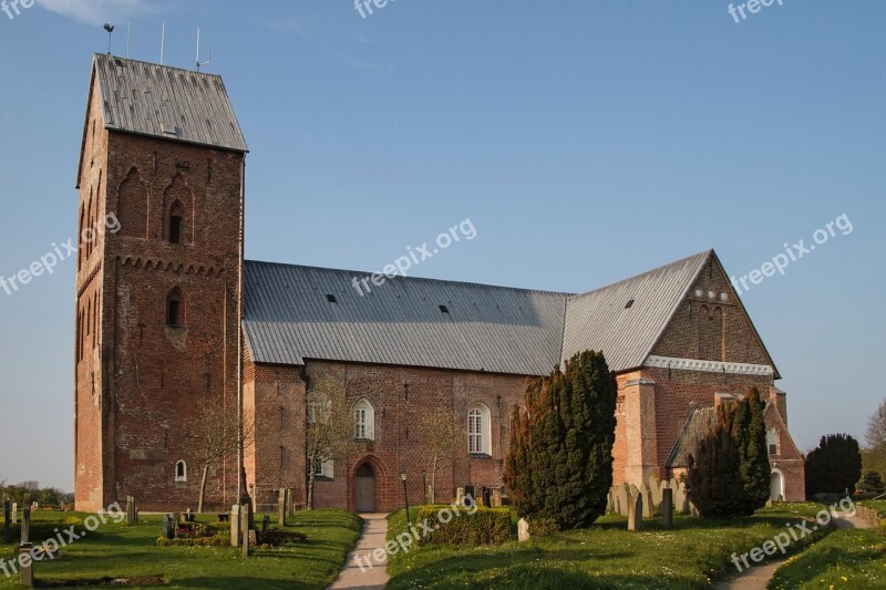 Church St Johannis Nieblum Föhr Nordfriesland