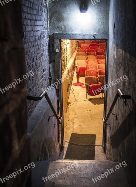 Hallway Theater Lighting Architecture Interior