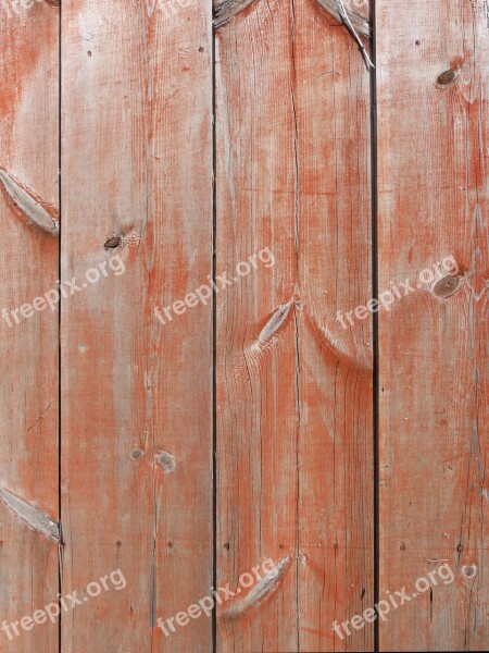 Background Texture Old Wood Weathered Paint Red