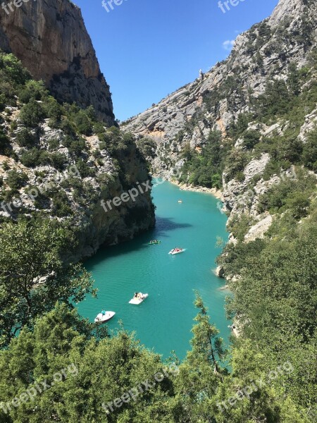 Lac Saint Croix Gorges Du Verdon France Nature Free Photos