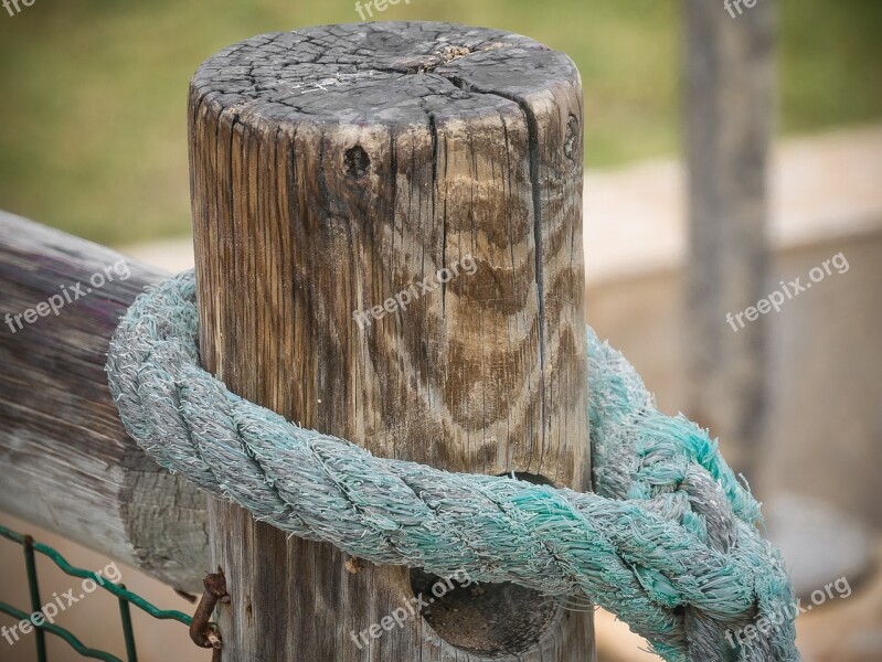 Fence Goal Knot Rope Limit