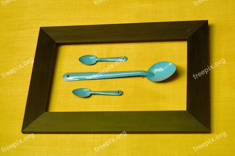 Spoons Box Framework Free Photos