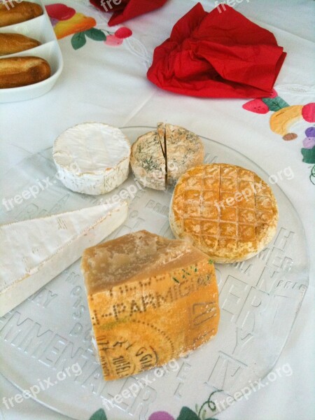 Cheese Cheeseboard Food Camembert Brie