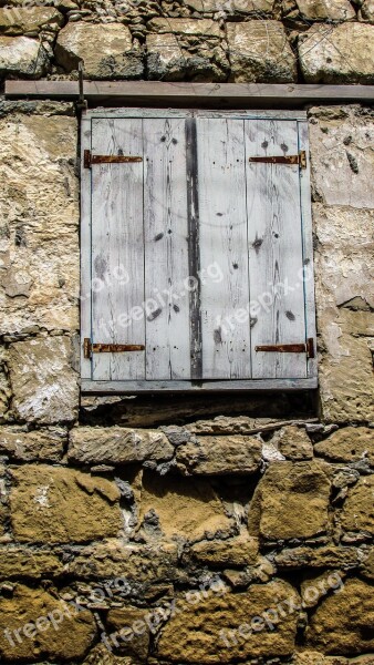 Window Old Wooden House Architecture