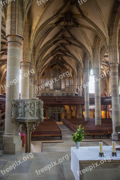 Schwäbisch Hall St Michael Organ Church Free Photos