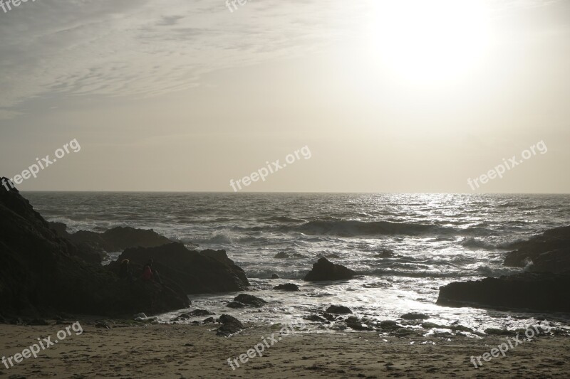 Landscape Beach Side Nature Shadow