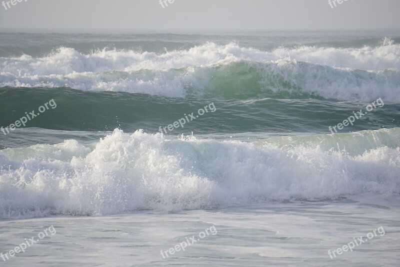 Sea Waves Energy Ocean Water