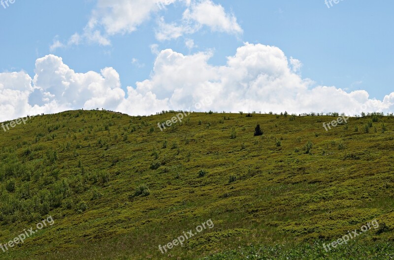 Rock Mountains Landscape Bieszczady Nature