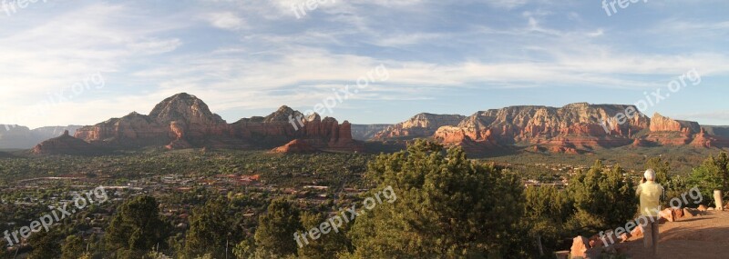 Sedona Arizona Red Rocks Buttes Desert