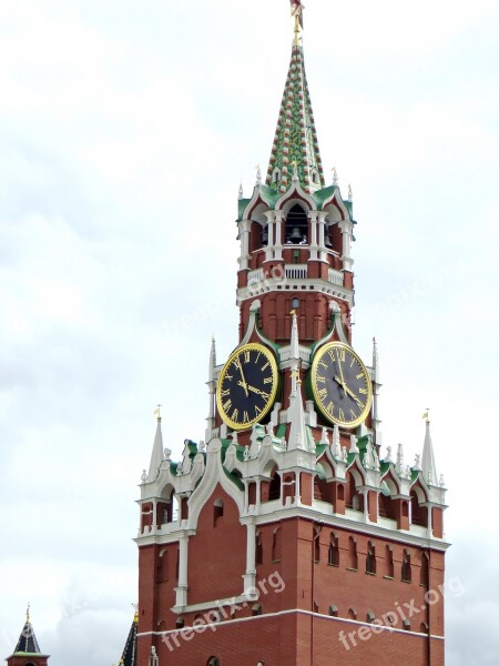 Russia Moscow Red Square Kremlin Architecture