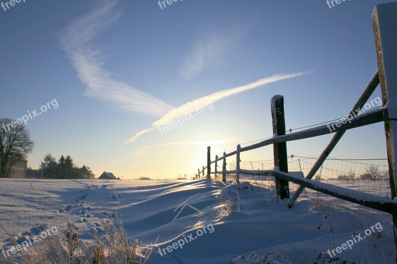 Snow Wintry Snowy White Winter Mood