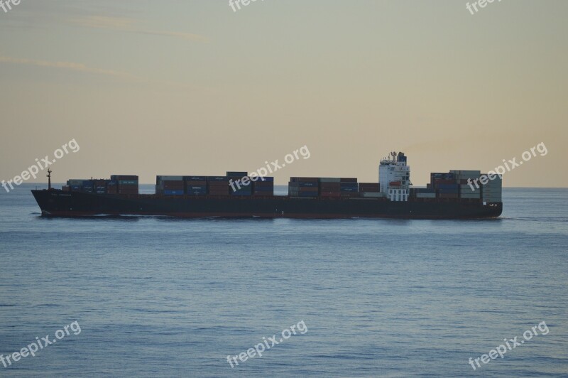 Cargo Ship Shipping Trade Port