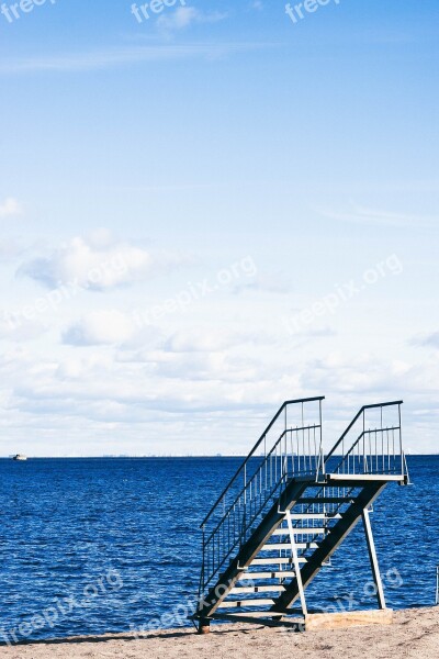 Sea Bay Landscape Water Beach