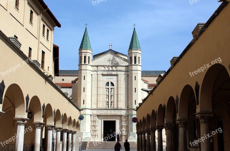 Umbria Cascia Sanctuary Santa Rita