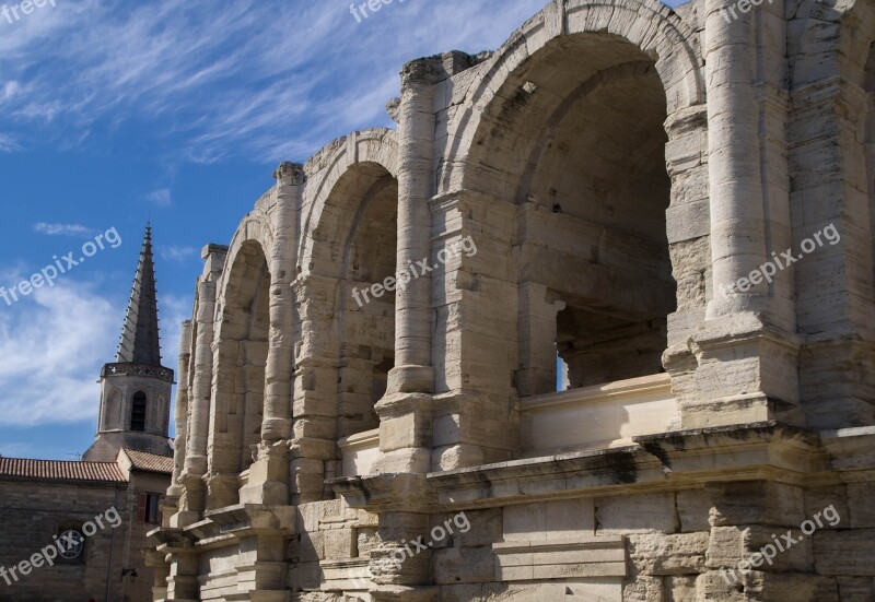 Arles Arenas Amphitheater Roman Antique