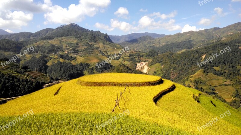 Travel Tuorism Scenery Nature Terraces