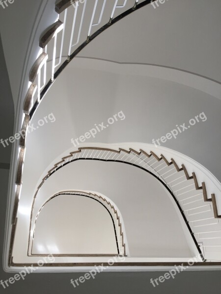 Munich Staircase Rise Perspective Stairs